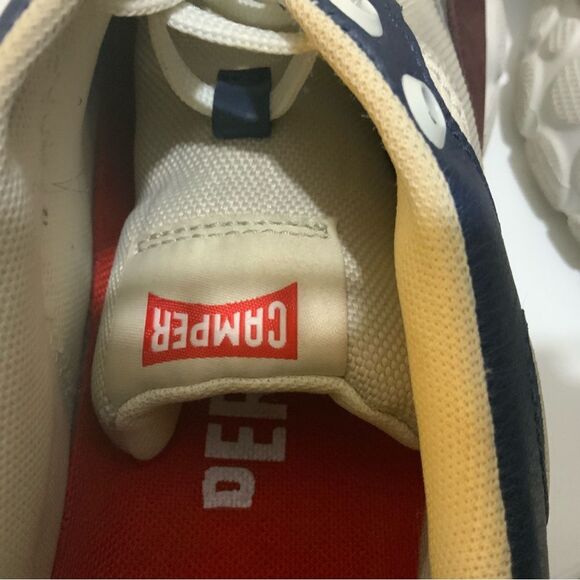 Camper Pelotas Mars Multicolored textile and nubuck sneakers Men’s 44 /10.5 - Picture 9 of 10